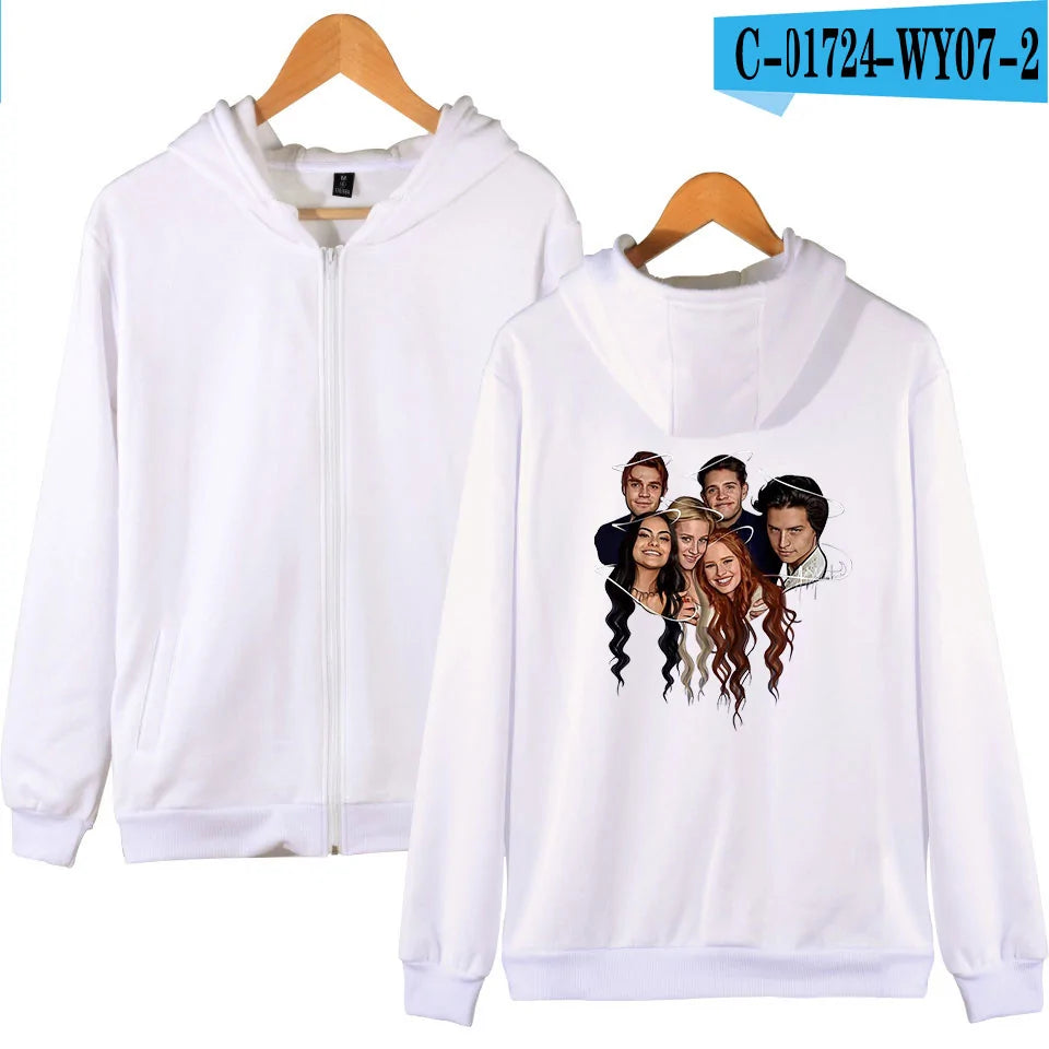 Riverdale Print hettegenser