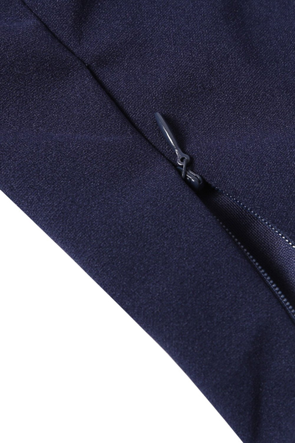 Elegant blå Oh So Glam Jumpsuit med brede ben med belte