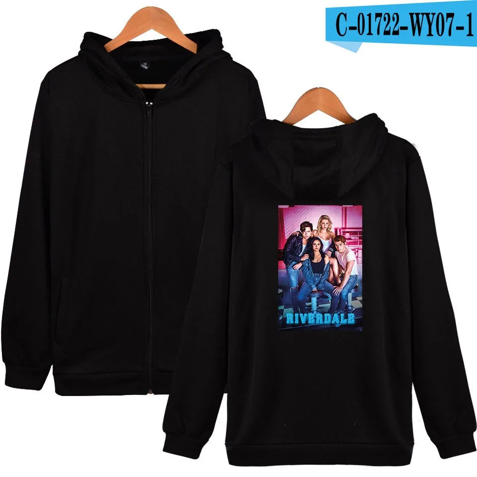 Riverdale Print hettegenser