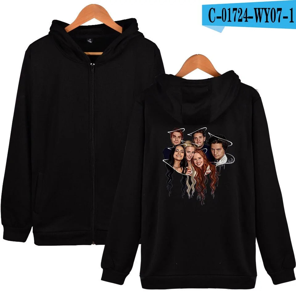 Riverdale Print hettegenser
