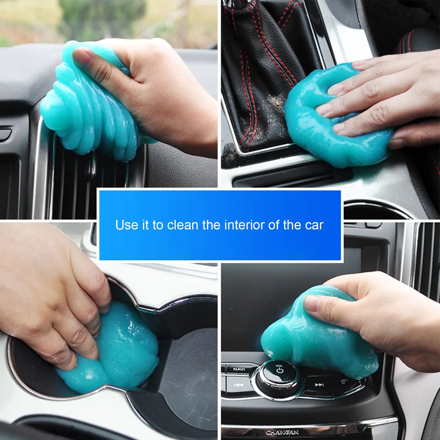 Universal Car Cleaning Gel for detaljering og elektronikk