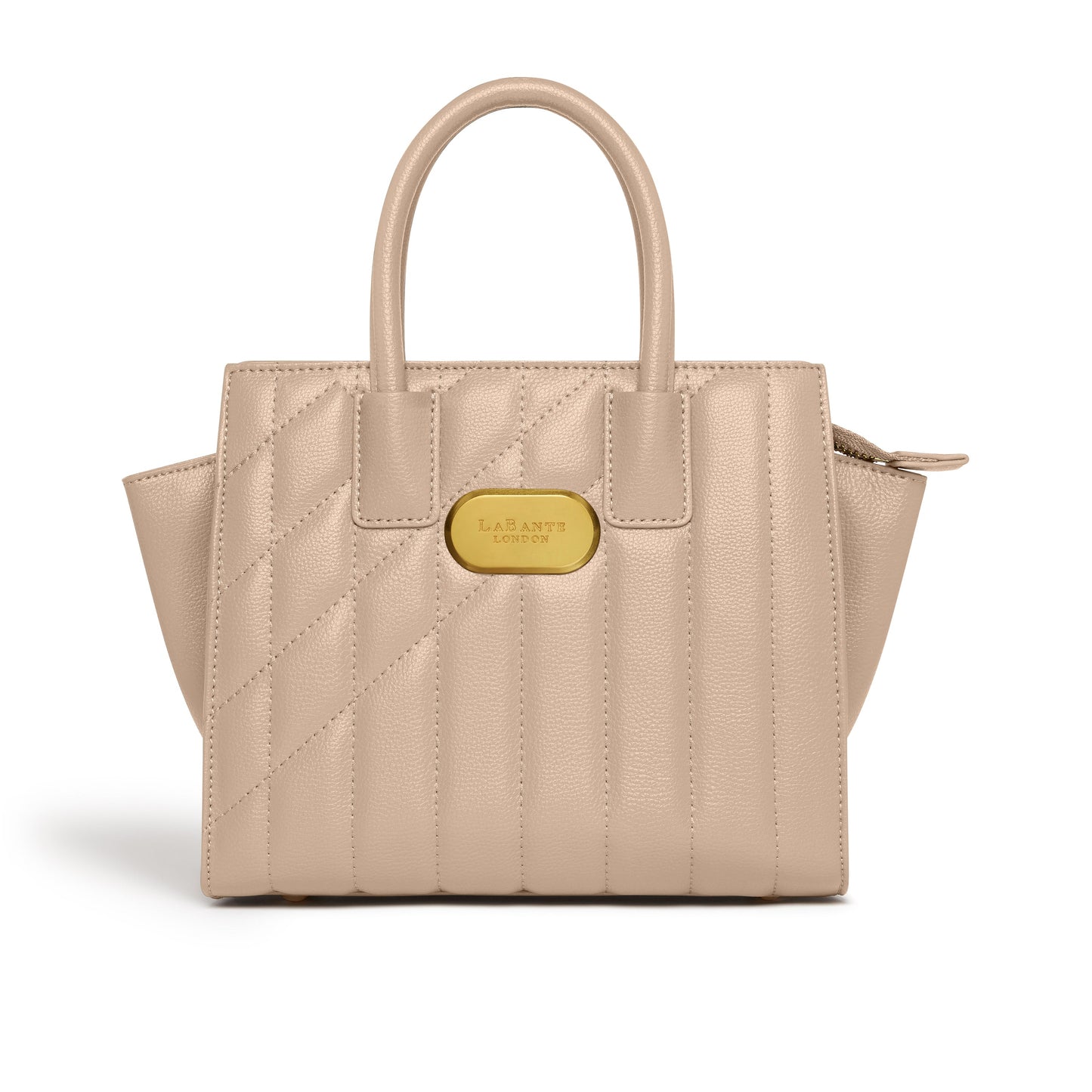 Mini Demi Tote Bag in Beige-1
