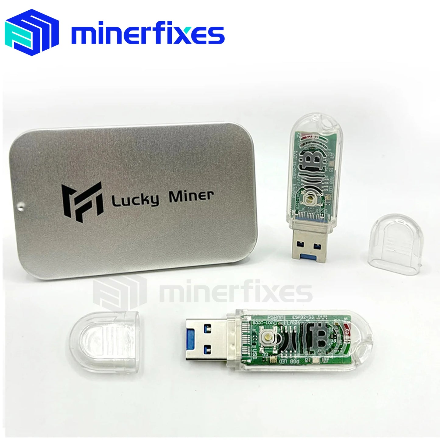 Lucky miner V3 Usb btc solo miner mini 74KH/S Home Silent usb bitcoin