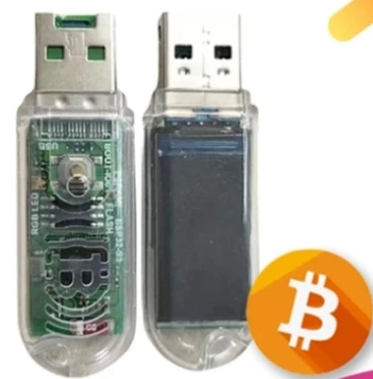 In Stock New BTC Solo Lottery Lucky USB Miner V3 73K 1W Bitcoin Solo