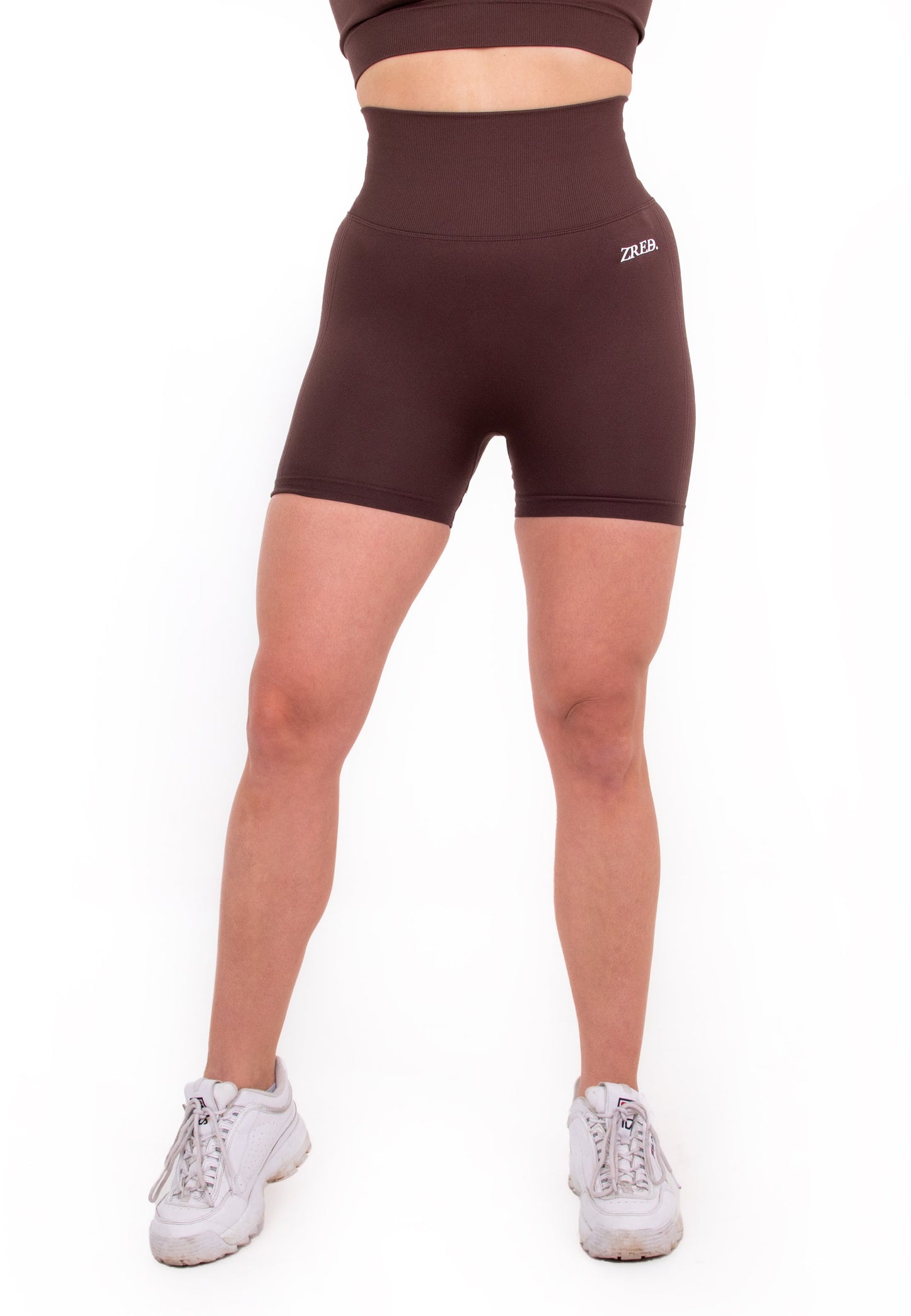 Shape sømløse shorts med høy midje