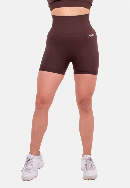 Shape sømløse shorts med høy midje