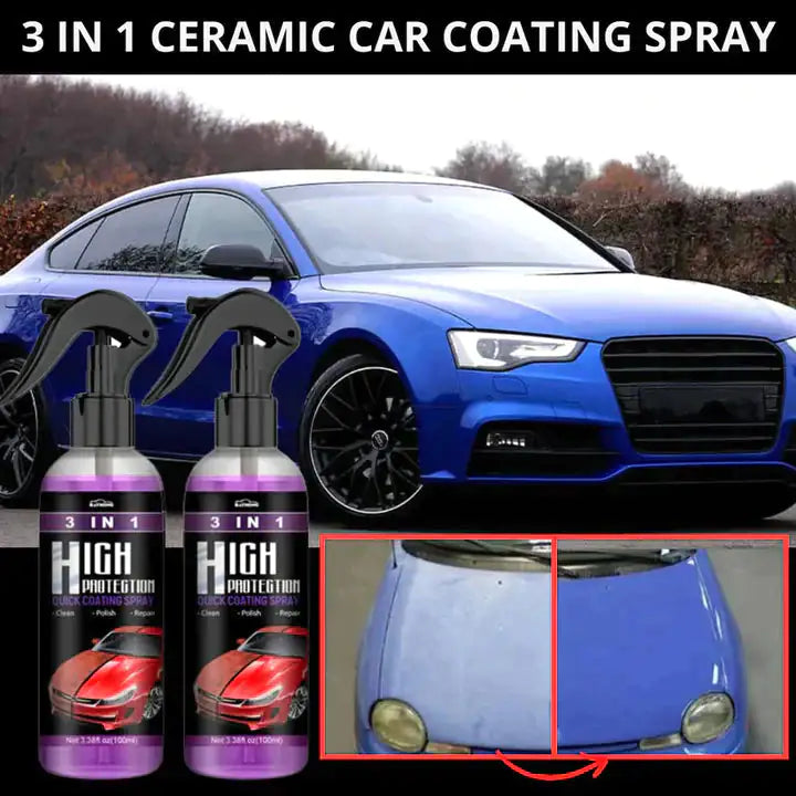 3-i-1 bilglans/skrapespray