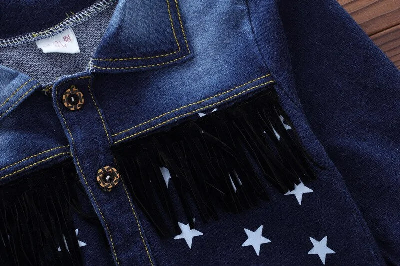 Baby denimsett (3-delt)