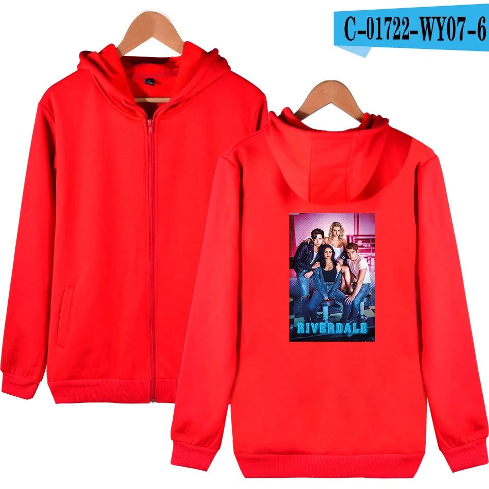 Riverdale Print hettegenser
