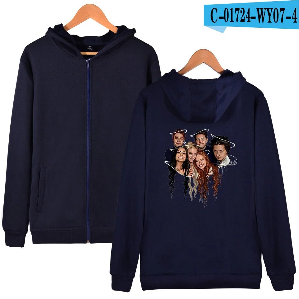 Riverdale Print hettegenser