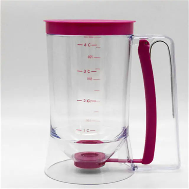 Dispenser for pannekakerøre