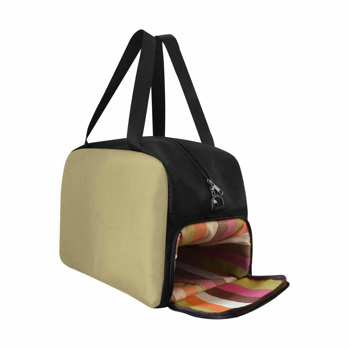 Sand Dollar Brown Tote And Crossbody Travel Bag-1