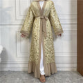 Middle Eastern Fashion Lace Cardigan Design