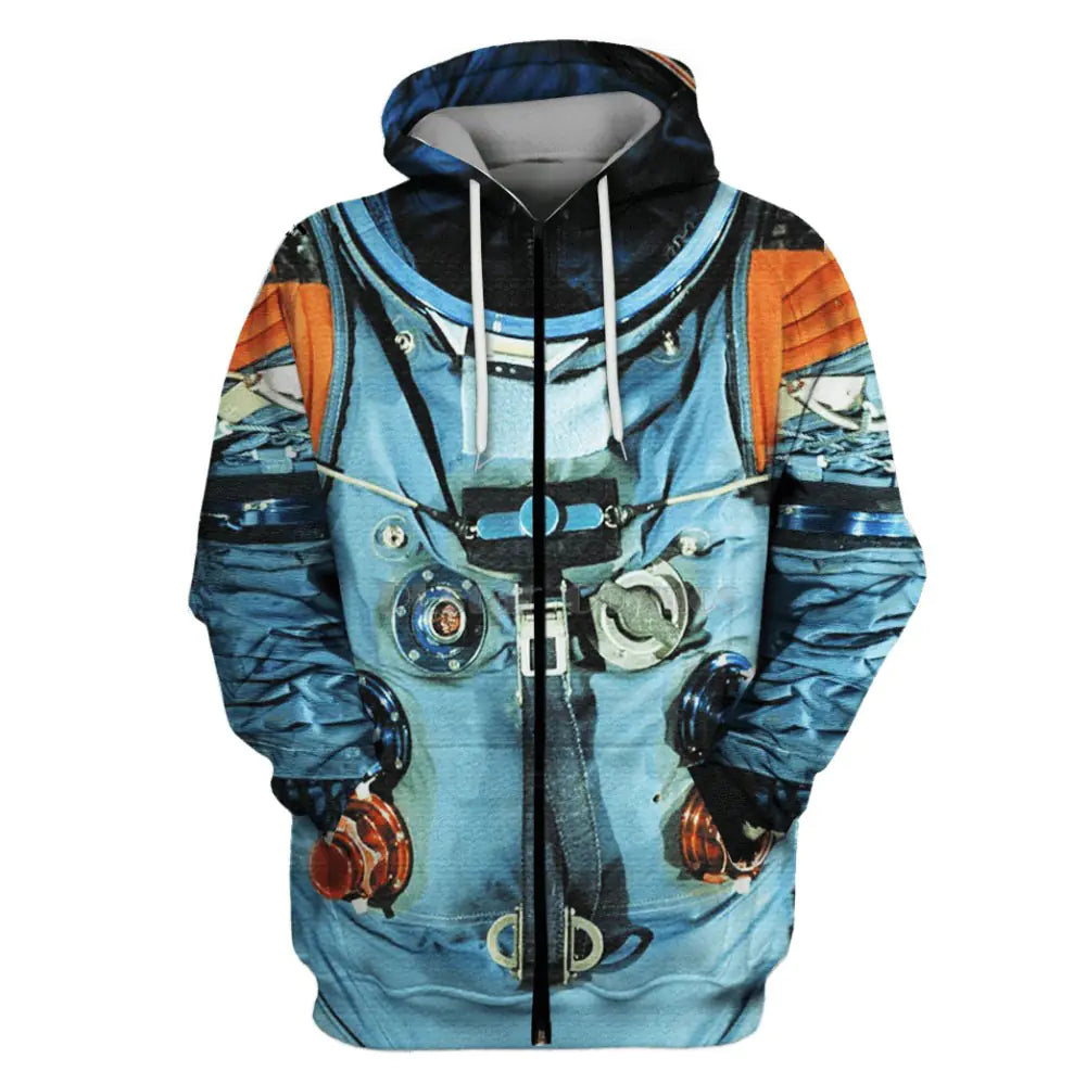 Hettegenser med digitalt 3D-trykk for par – avslappet stil