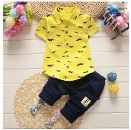 Baby pojke skägg set