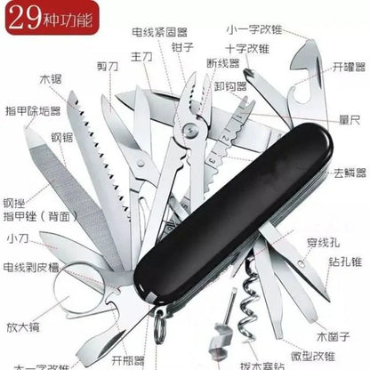 Multifunksjonell foldekniv