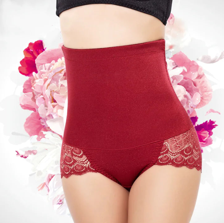 Lace Control Briefs - Shaping Plus Size Underwear