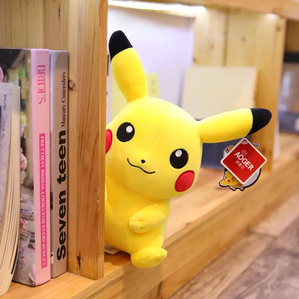 Pikachu plysjdukke i stor størrelse