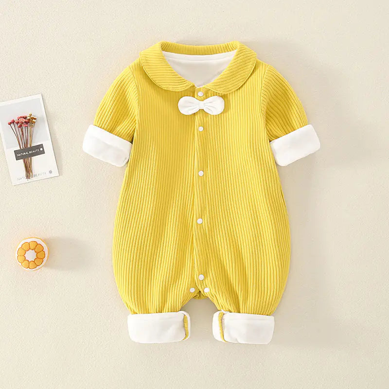 Baby langermet jumpsuit - Enkelt og stilig antrekk