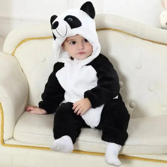 Söt långärmad pyjamas för barn