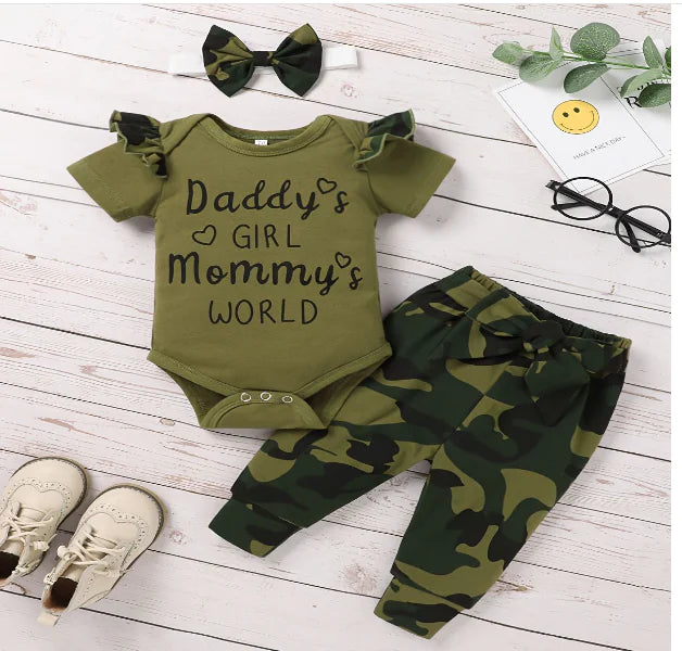 Cute 3-Piece Newborn Baby Boy Set