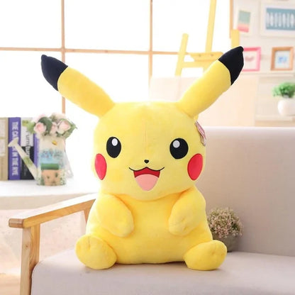 Pikachu plysjdukke i stor størrelse