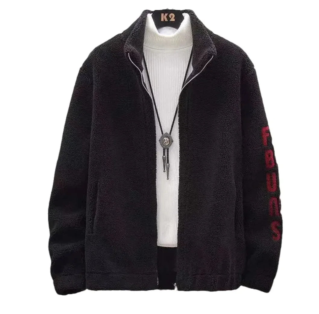 Herrejakke i lammeull og kasjmir