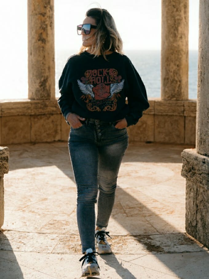Sudadera Rock & Roll alas-2