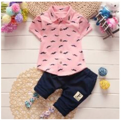 Baby pojke skägg set