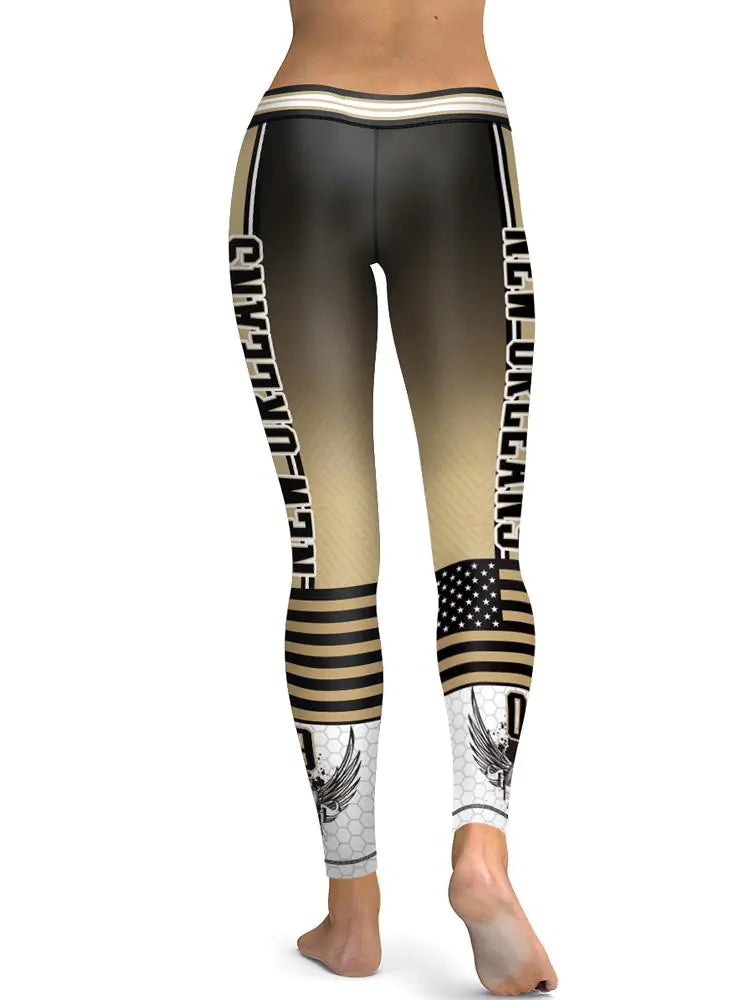 Digitaltrykkede leggings til Halloween – Slim Fit-design