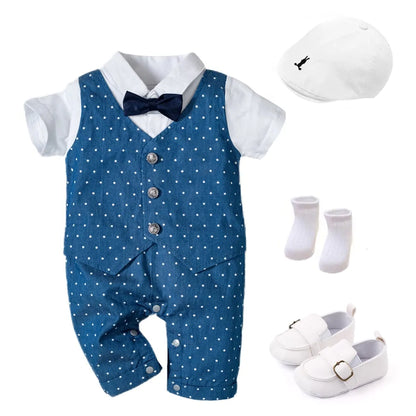 Baby Boy Formell Romper Dress