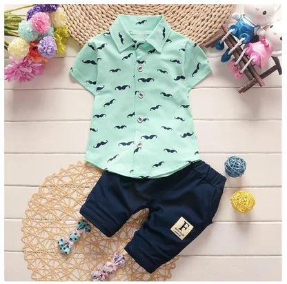 Baby pojke skägg set