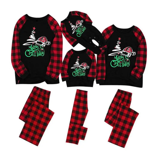 Jul familj pyjamas set