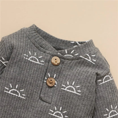 Nyfødt babybody + elastiske bukser