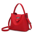 Stilig PU-skulderveske - Enkel tote- og crossbody-veske