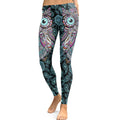 Mote Digital Print Leggings - Slim Fit Ankelbukser