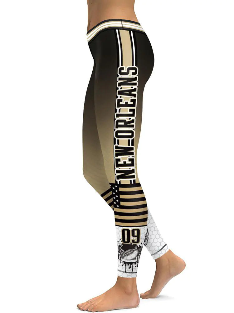 Digitaltrykkede leggings til Halloween – Slim Fit-design