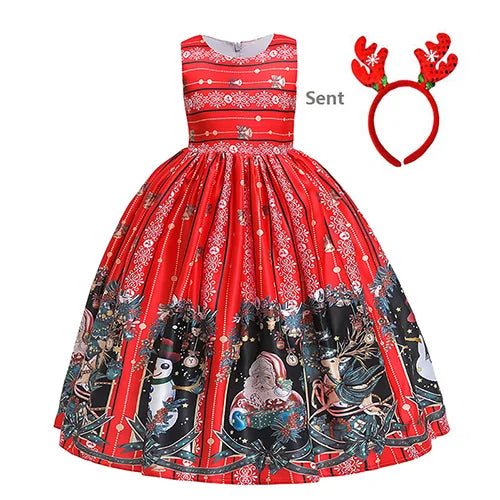 Children's Festive Party Dress
