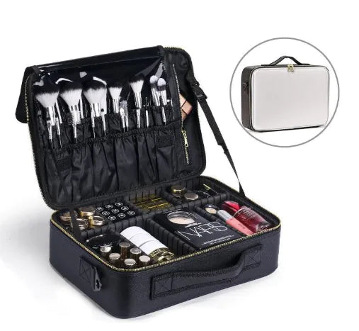 Oppbevaringsveske for kvinners skjønnhet