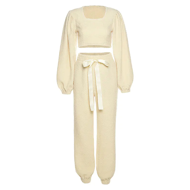 Europeisk stil høst vinter antrekksett for kvinner