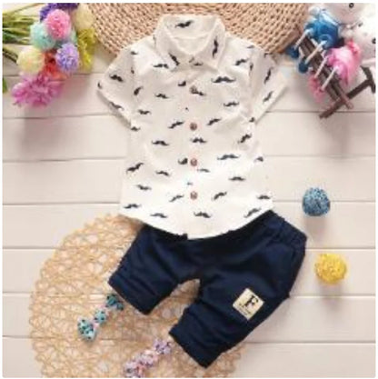 Baby pojke skägg set
