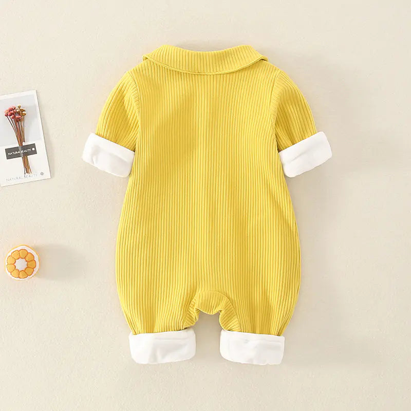 Baby langermet jumpsuit - Enkelt og stilig antrekk