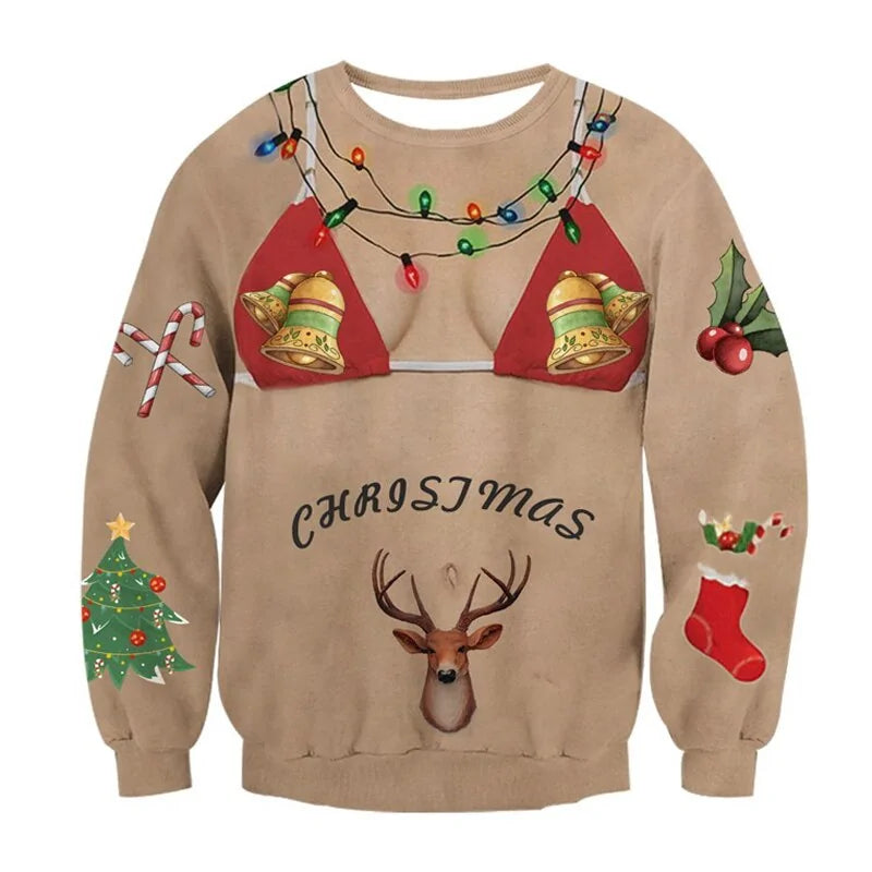 Festive Holiday Sweater - Unisex